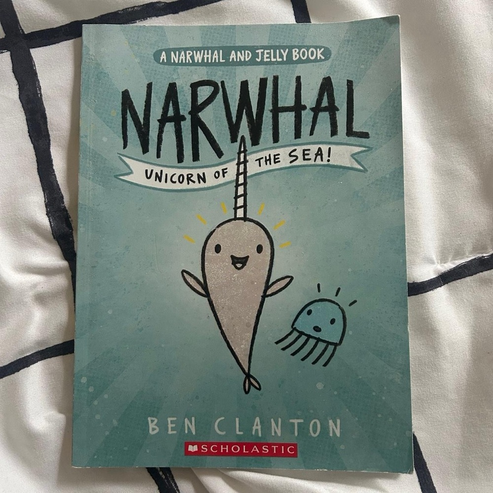Scholastic Yellow Narwhal Comic Book